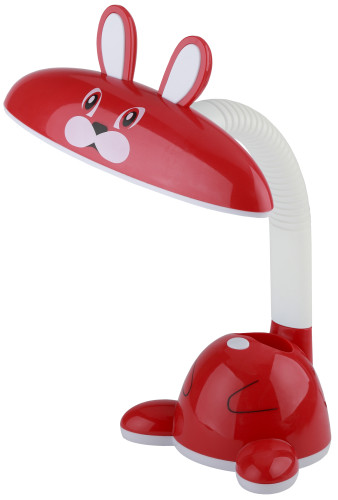 Настольный светильник ЭРА NLED-431-5W-R светодиодный красный