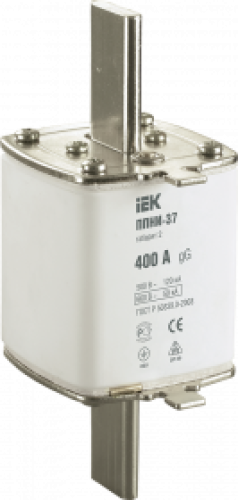 Плавкая вставка предохранителя ППНИ-37, габарит 2,  400А   ИЭК