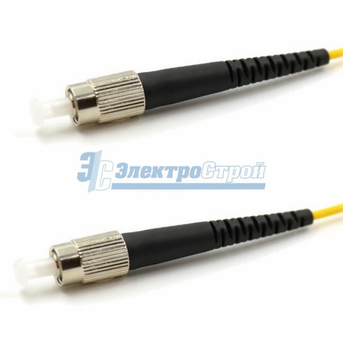 Патч-корд оптический соединительный (SM), 9/125 (OS2), FC/UPC-FC/UPC, (Simplex), PVC, 2м