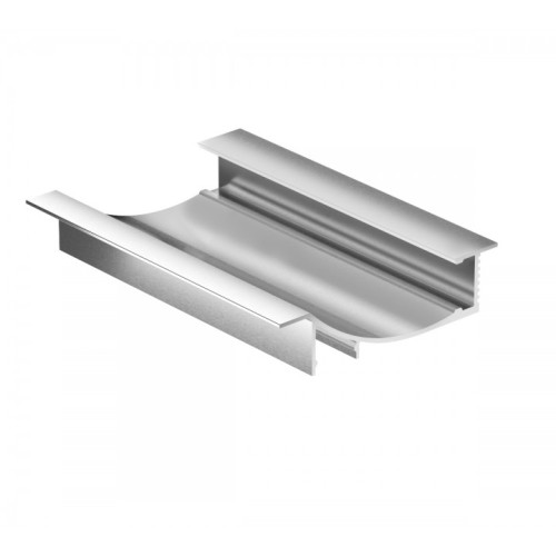 Профиль для светодиодной ленты Geniled встраиваемый отраженного света 16×70×2000 М16