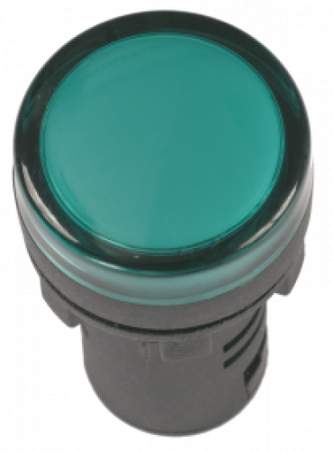 Лампа AD16DS(LED)матрица d16мм зеленый 12В AC/DC  ИЭК