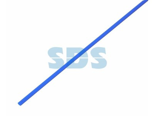 Трубка термоусаживаемая ТУТ нг 2,0/1,0мм, синяя, упаковка 50 шт. по 1м REXANT