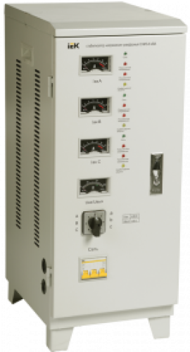 Стабилизатор напряжения СНИ3-6 кВА трехфазный ИЭК распродажа