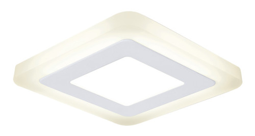 Светильник Gauss Backlight BL120 Квадрат. Акрил, 3+3W, LED 3000K, 105*105, 1/40