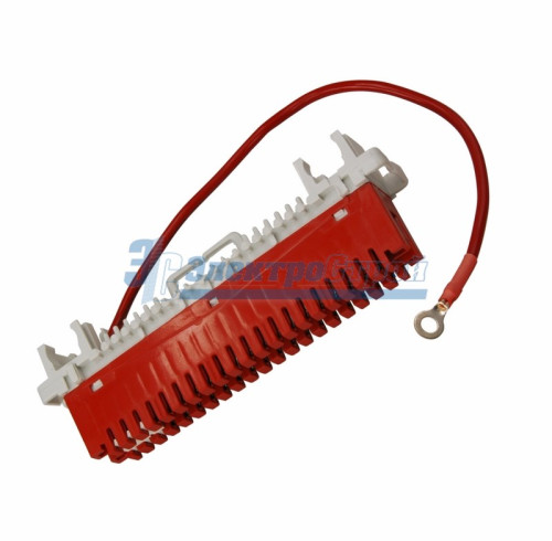 Плинт 8 pin с заземлением (универсальный)  REXANT