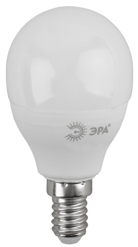 Лампа светодиодная Эра LED P45-11W-827-E14 (диод, шар, 11Вт, тепл, E14)