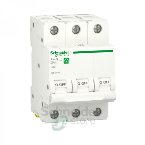 RESI9 АВТОМАТИЧЕСКИЙ ВЫКЛЮЧАТЕЛЬ (АВ) С 32А 3P 6000A