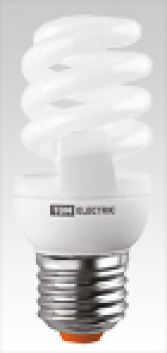 Лампа энергосберегающая КЛЛ-FSТ2-11 Вт-4000 К-Е14 КОМПАКТ (35х98 мм) TDM