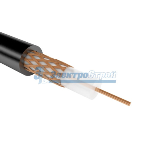 Кабель РК 75-2-11 А, 75 Ом, 400 м., черный