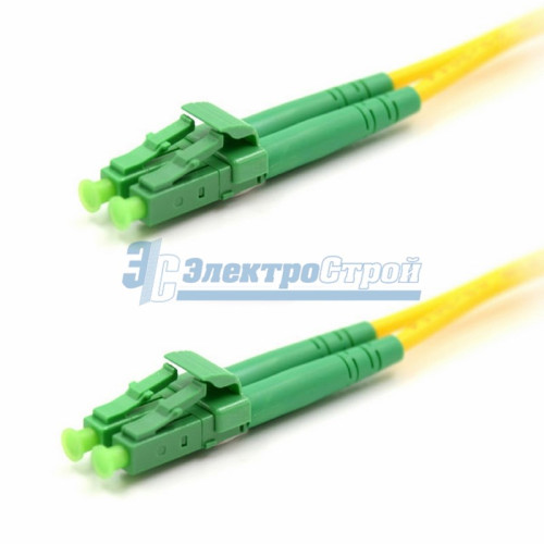 Патч-корд оптический соединительный (SM), 9/125 (OS2), LC/APC-LC/APC, (Duplex), LSZH, 20м