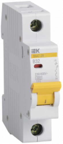 Авт. выкл. ВА47-29 1Р 32А 4,5кА х-ка В ИЭК