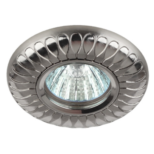 Светильник KL67 SN  ЭРА литой MR16,12V/220V, 50W сатин никель