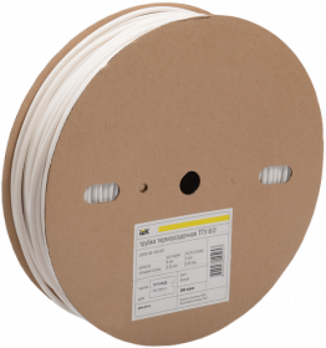 Термоусадочная трубка ТТУ 60/30 желтая 25 м/упак ИЭК