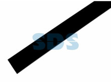 Трубка термоусаживаемая ТУТ нг 19,0/9,5мм, черная, упаковка 10 шт. по 1м REXANT