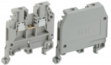 Зажим наборный ЗНИ-2,5мм2 (JXB24А) серый IEK