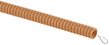 ЭРА Труба гофрированная ПВХ (сосна) d 20мм с зонд. легкая 25м
