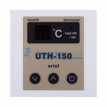 Терморегулятор цифровой накладной с дисплеем UTH 150 (2000Вт) 