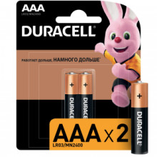 Батарейка DURACELL LR03-2BL BASIC