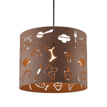 Светильник потолочный Cafetero Тип ламп E27*1*40W материал: металл D320*H1000