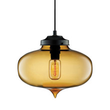 Cветильник подвесной  Тип ламп 1*60W E27 материал: металл, стекло 300*300*1100