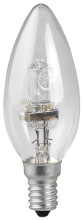 Лампа галогенная HAL-B35-28W-230V-E14-CL  ЭРА (галоген, свеча, 28Вт, нейтр, E14)