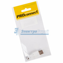 Переходник  шт USB-A (Male) - шт Mini USB 5pin (Male)  PROCONNECT Индивидуальная упаковка 1 шт