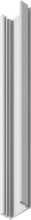 Профиль для светодиодной ленты шириной до 10 мм анод серебро (длина 2 м)