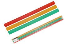 Трубки термоусаживаемые, набор 3 цвета по 3 шт. ТТкНГ(3:1)-9,5/3,0 TDM