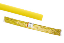 Термоусаживаемая трубка ТУТнг 6/3 желтая по 1м (50 м/упак) TDM