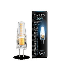 Лампа Gauss LED G4 12V 2W 4100K 1/20/200