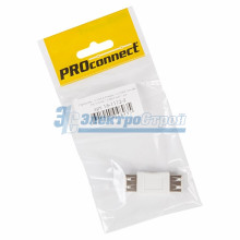 Переходник  гн USB-А (Female) - гн USB-А (Female)  PROCONNECT Индивидуальная упаковка 1 шт