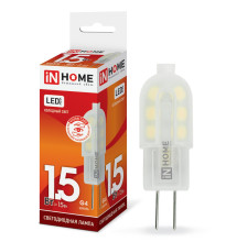 Лампа светодиодная LED-JC-VC 1.5Вт 12В G4 6500К 135Лм IN HOME