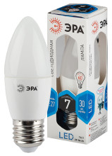 Лампочка светодиодная ЭРА STD LED B35-7W-840-E27 E27 7Вт свеча нейтральный белый свет