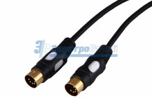 Шнур  DIN 5PIN Plug - DIN 5PIN  Plug  1.5М  (GOLD)  REXANT