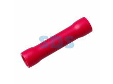 Соединительная гильза изолированная L-26 мм 0.5-1.5 мм² (ГСИ 1.5/ГСИ 0,5-1,5) красная REXANT