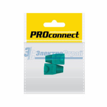 КОЛПАЧЕК для 8P8C зеленый PROCONNECT Индивидуальная упаковка 2шт