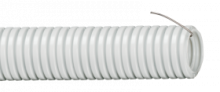 Труба гофрированная ПВХ d 63 с зондом (15 м), IP 55, RAL 7035