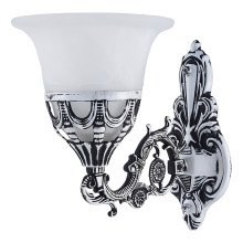Светильник настенный Romance Тип ламп E27 1*60W материал: металл,стекло W180*H280*E290