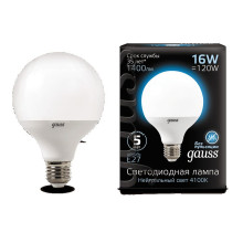 Лампа Gauss LED G95 E27 16W 4100K 1/32