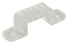 Крепежные селиконовые скобы для установки ленты на поверхность ЭРА LS-clip-220-5050