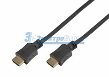 Шнур  HDMI - HDMI  gold  1М  без фильтров  (PE bag)  PROCONNECT