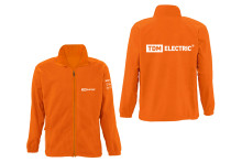 Куртка флисовая оранжевая (L) TDM