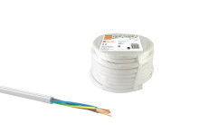 Провод ПВСмб 5х0,75 (10м), белый Народный