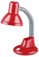 ЭРА наст.светильник N-105-E27-40W-R красный