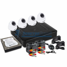 Комплект видеонаблюдения на 4 внутренние камеры AHD-M (с HDD-1Tб)  ProConnect