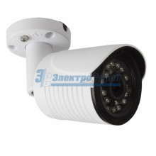 Цилиндрическая уличная камера IP 4Мп, объектив 3,6 мм., ИК 20 м., PoE
