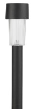 SL-PL30  ЭРА Садовый светильник на солнечной батарее, пластик, черный, 30 см