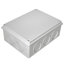 Коробка распределительная 40-03215 для о/п безгалогенная (HF) атмосферостойкая 200х150х75 б/г (16шт/