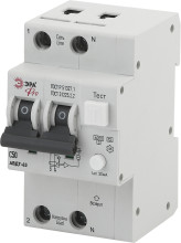 АВДТ 63 (А) C50 30mA 6кА 1P+N - NO-902-04 Автоматический выключатель дифференциального тока ЭРА Pro