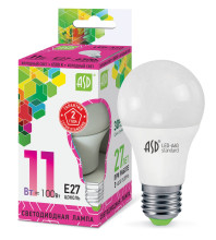Лампа светодиодная LED-A60-standard 11Вт 230В Е27 6500К 990Лм ASD
